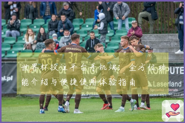 世界杯投注平台手机端：全方位功能介绍与便捷使用体验指南